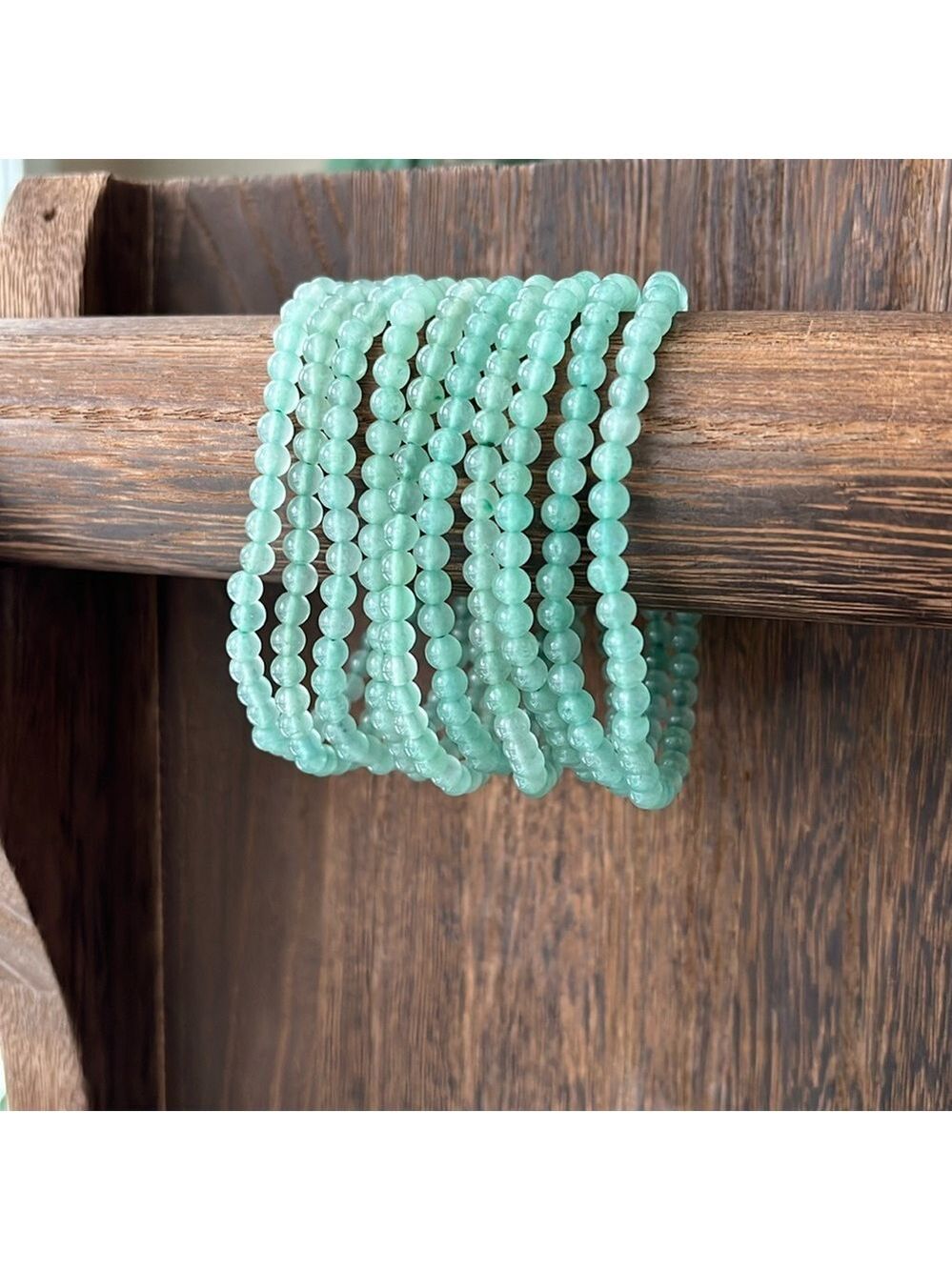 Green aventurine bracelet